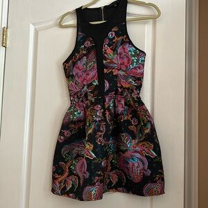 Size, small colorful cut out dress perfect for Easter vintage